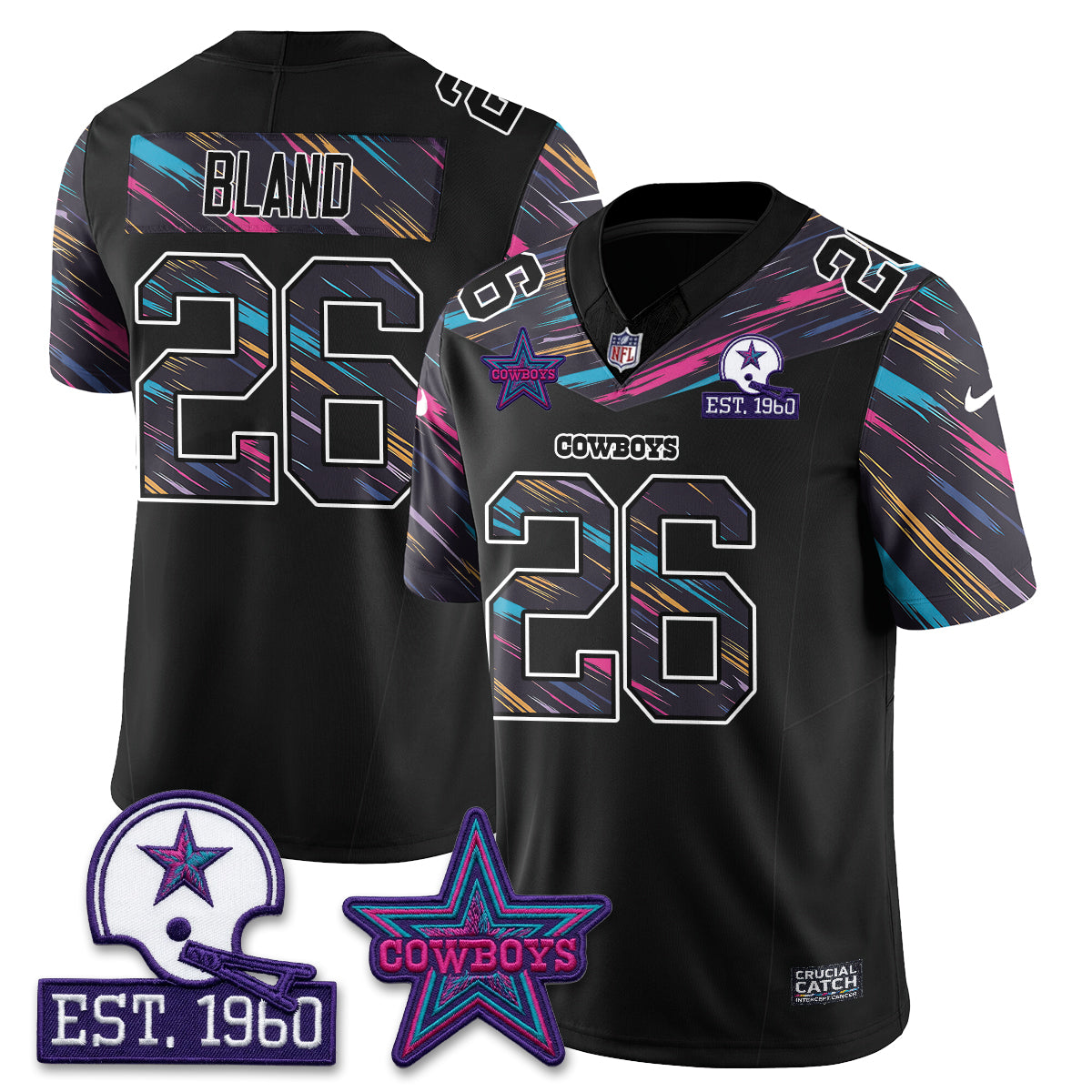 DAL Intercept Cancer 2026 Edition Jersey - Stitched