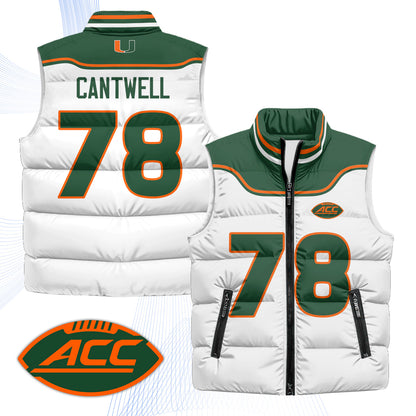 MIA 2001 Throwback Puffer Vest - Printed