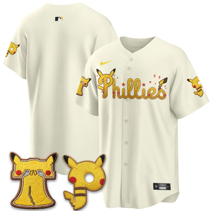 Philadelphia Phillies x PKM Edition Vapor Limited Jersey - Stitched