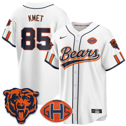 Chicago Bears 2026 Rivalries Baseball Vapor Jersey - Stitched