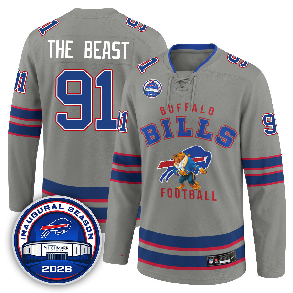 BUF x The Beast Edition Hockey Jersey - Printed