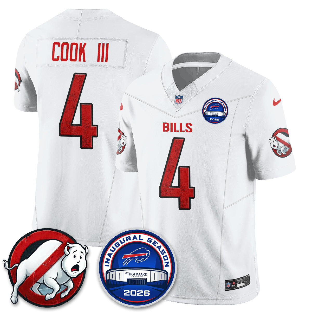 Buffalo Bills x Spirit Catchers Edition Vapor Jersey- Stitched