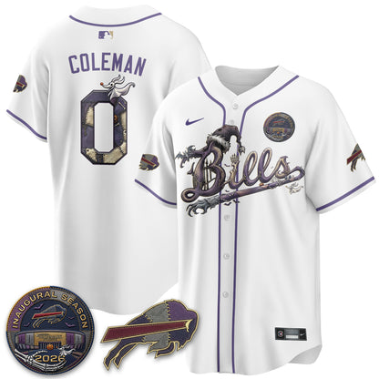 BUF 2026 Nightmare Edition Vapor Baseball Jersey - Stitched