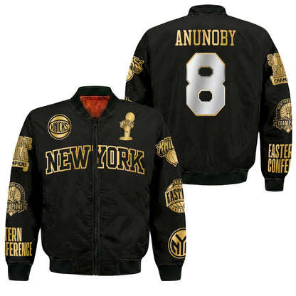New York Knicks 2026 NBA Finals Champions Limited Edition Bomber Jacket - Printed
