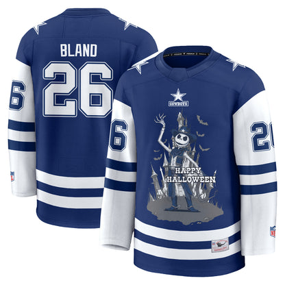 Dallas Cowboys x Nightmare Halloween 2026 Edition Hockey Jersey - Printed