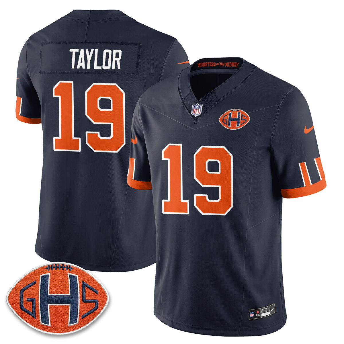 Chicago Bears 2026 Rivalries Vapor Jersey - Stitched