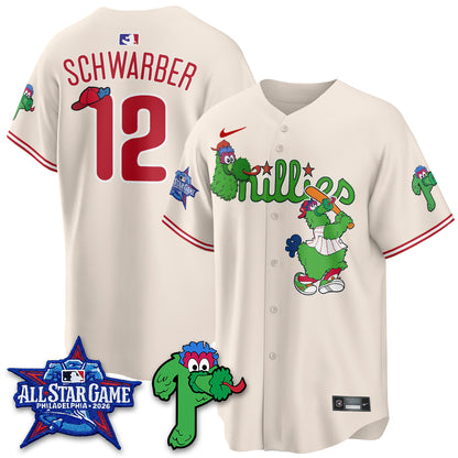 Philadelphia Phillies Phanatic Vapor Limited Jersey - Stitched