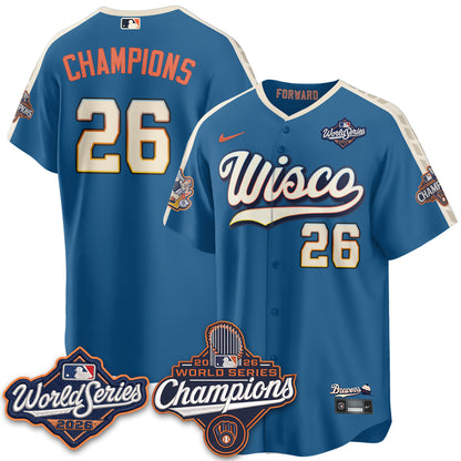 MIL 2026 WS Champions Vapor Jersey - Stitched