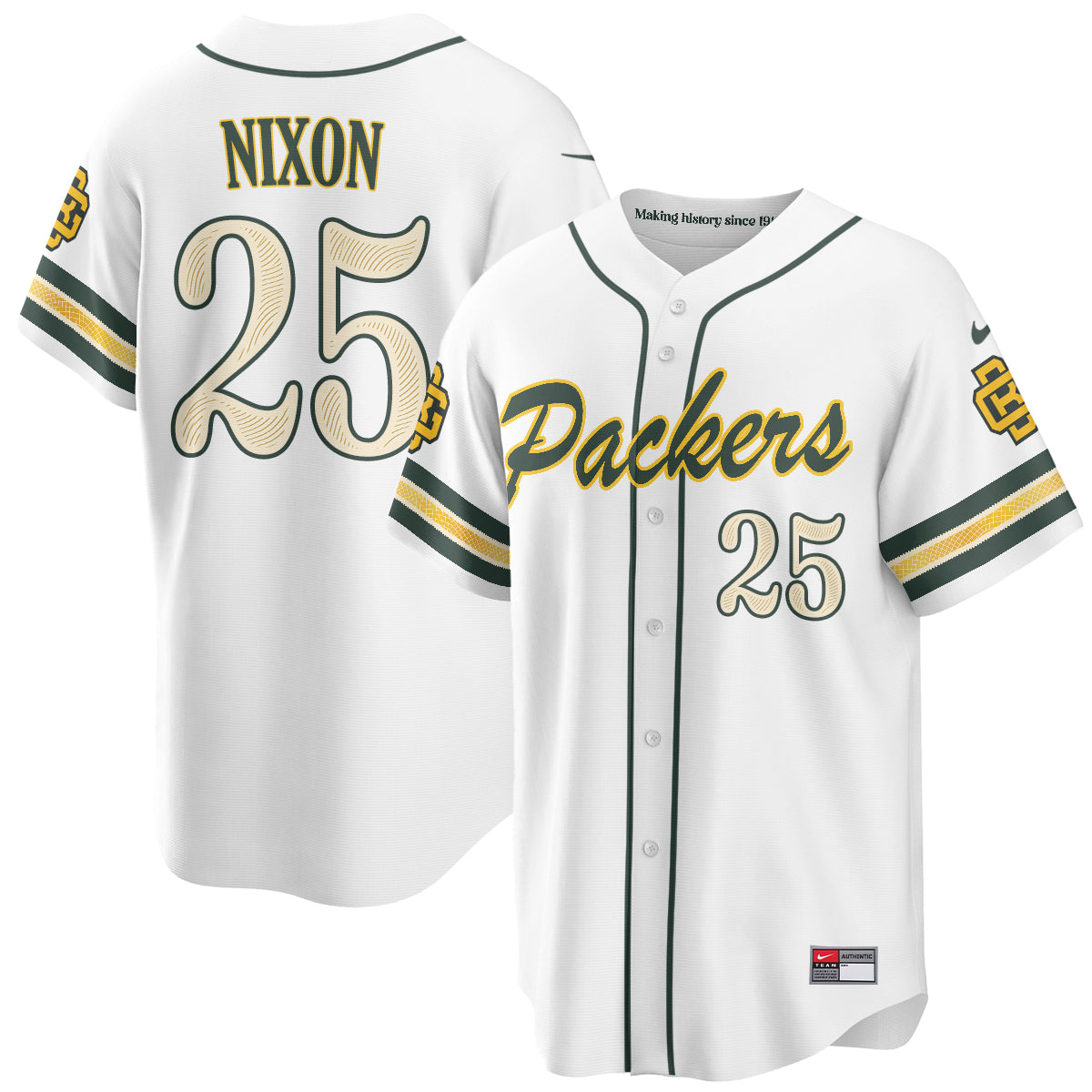 GB 2026 Rivalries Baseball Vapor Jersey - Stitched
