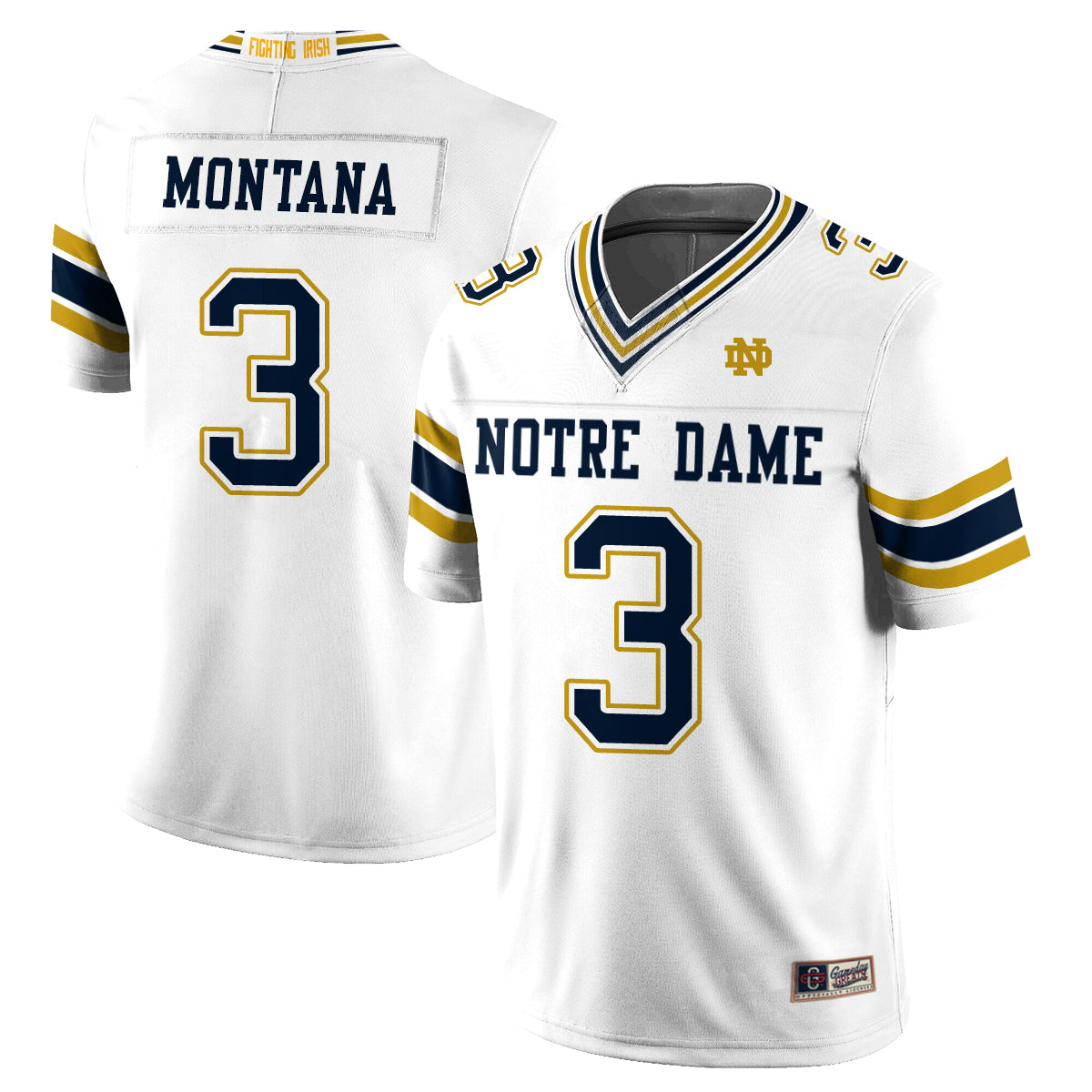 Notre Dame Fighting Irish 2026 Shamrock Series Football Vapor Jersey - Stitched