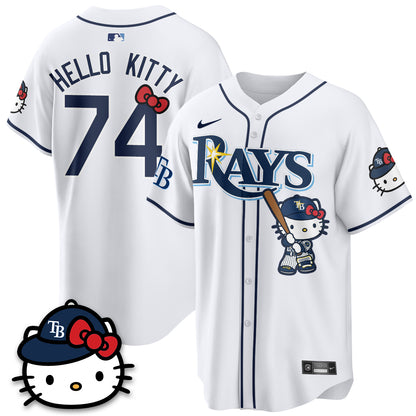 Tampa Bay Rays x Meow KT Edition Vapor Limited Jersey - Stitched