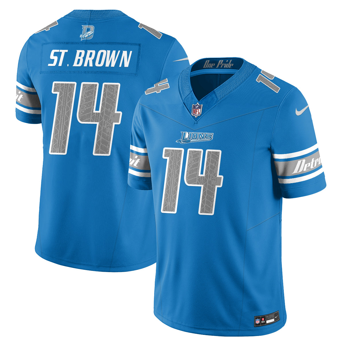 DET Fangear Edition Vapor Jersey - Stitched