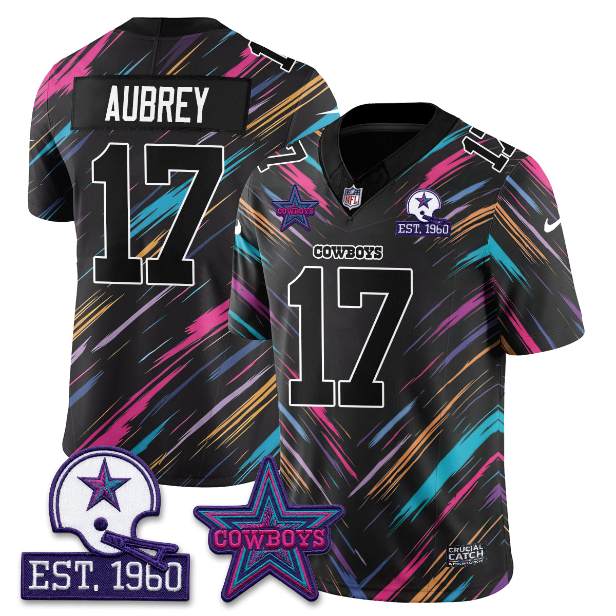 DAL Intercept Cancer 2026 Edition Jersey - Stitched