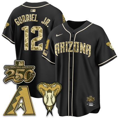 ARI Salute to Service 2026 Vapor Premier Limited Jersey - All Stitched