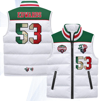 CHI Mexico Style Puffer Vest - Printed V2