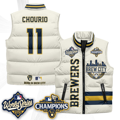MIL 2026 NL Champions Puffer Vest - Printed