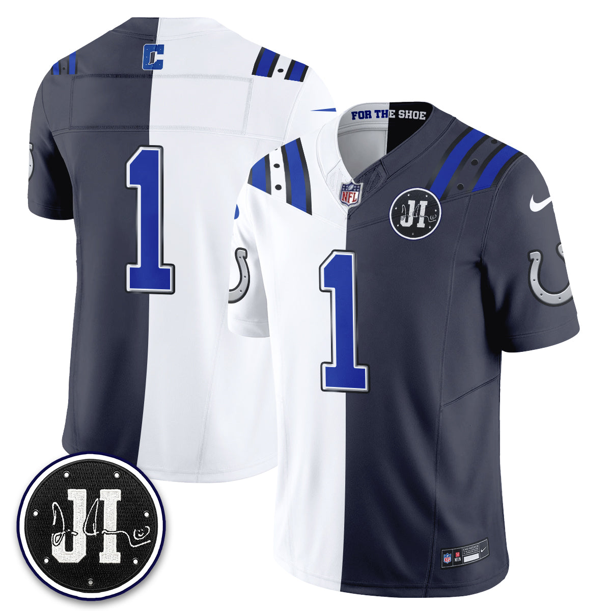 IND 2026 Rivalries Split Vapor Jersey - Stitched