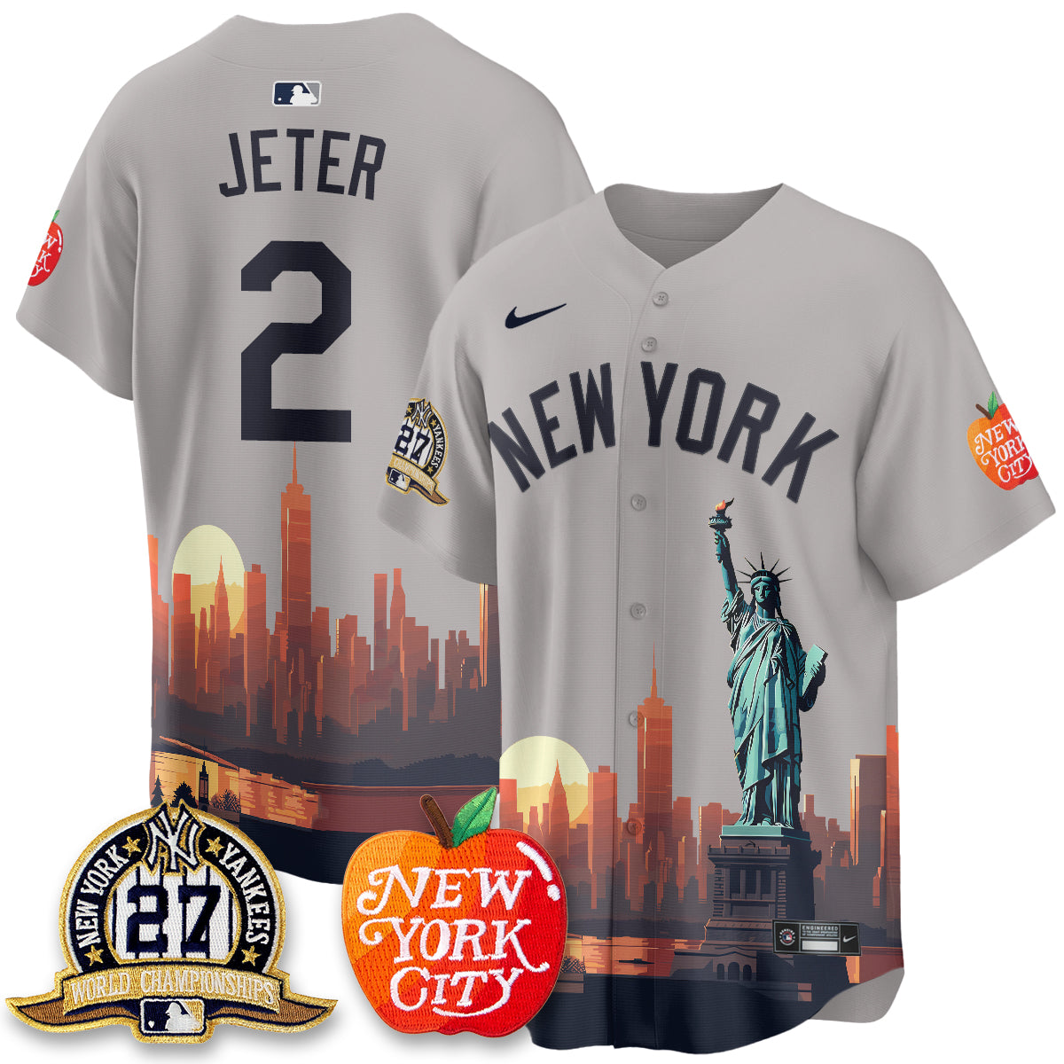 New York Yankees City Edition Vapor Jersey - Stitched