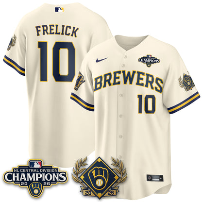 MIL 2026 NL Division Champs Vapor Jersey - Stitched