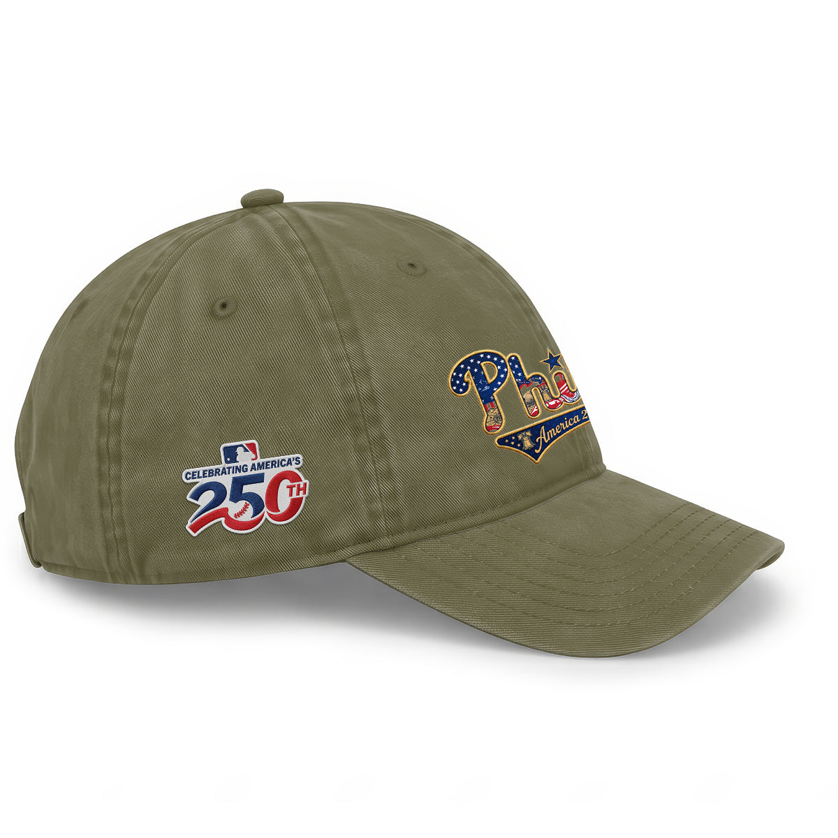 PHI 2026 Independence Day Wash Hat V2- Embroidered