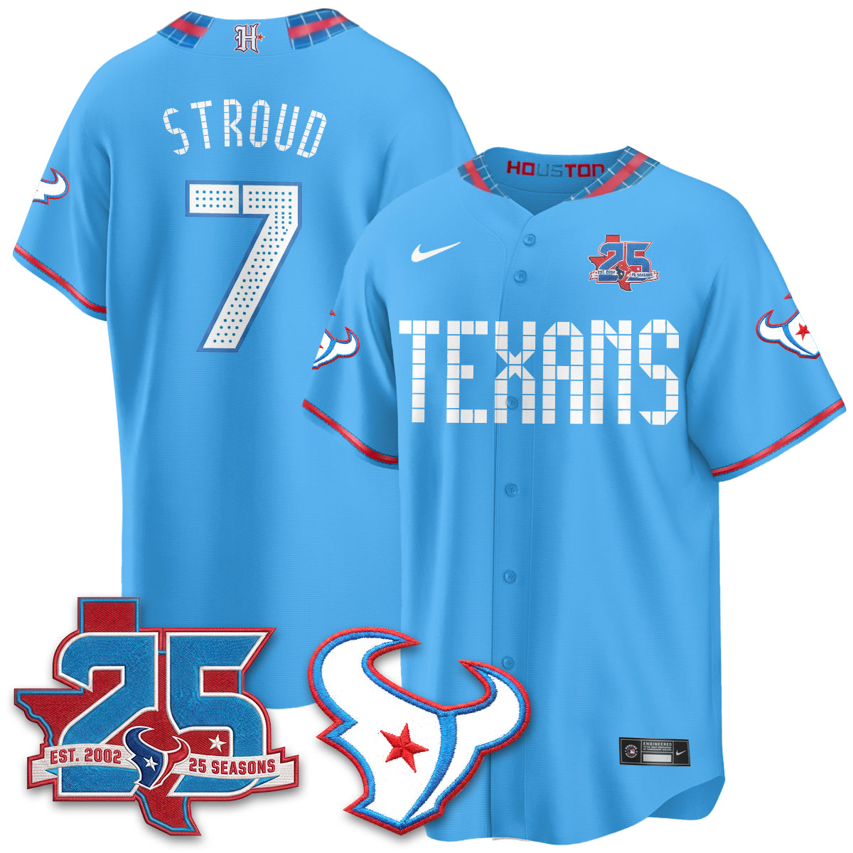 HOU 2026 Rivalries Baseball Vapor Jersey - Stitched