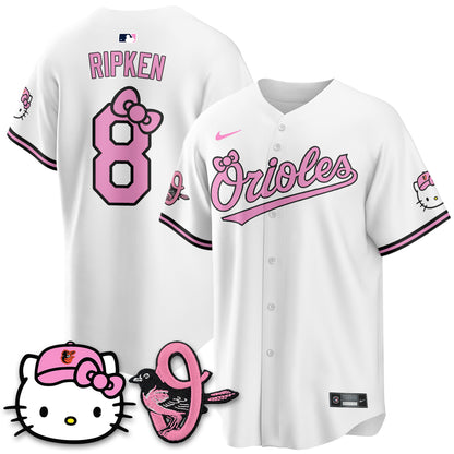 Baltimore Orioles x Meow KT Vapor Premier Limited Jersey - Stitched