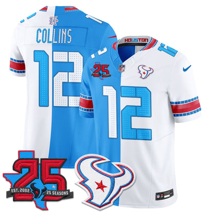 HOU 2026 Rivalries Split Vapor Jersey - Stitched