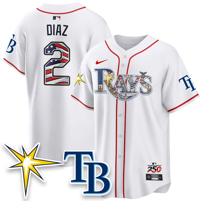 TB 2026 Independence Day USA Vapor Limited Jersey - Stitched