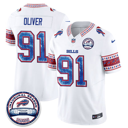 Buffalo Bills Xmas Edition Vapor Jersey - Stitched