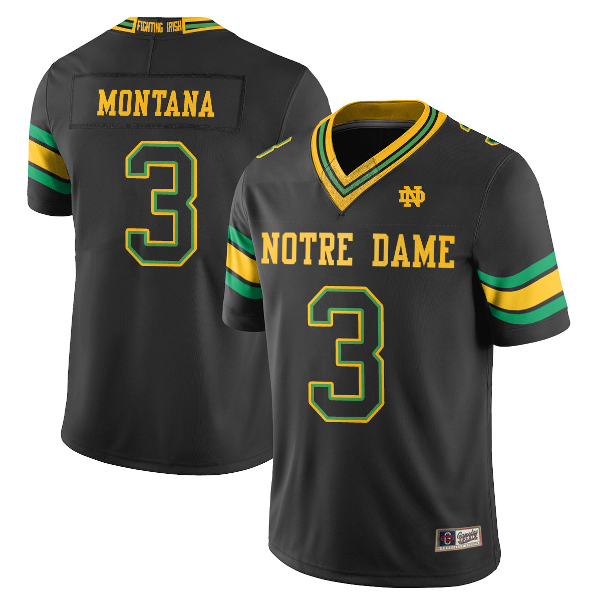 Notre Dame Fighting Irish 2026 Shamrock Series Football Vapor Jersey - Stitched