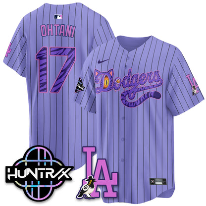 Los Angeles Dodgers x K-Pop Demon Hunters 2026 Vapor Jersey - Stitched