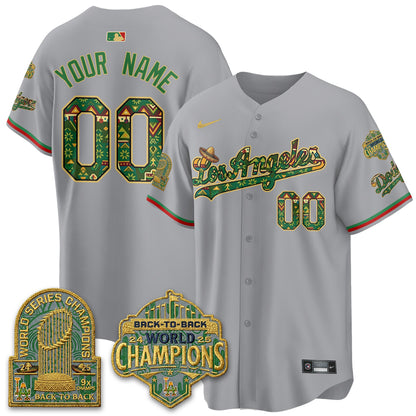 LAD x Mexican Heritage “Let’s Fiesta!” 2026 Limited Vapor Custom Jersey - All Stitched