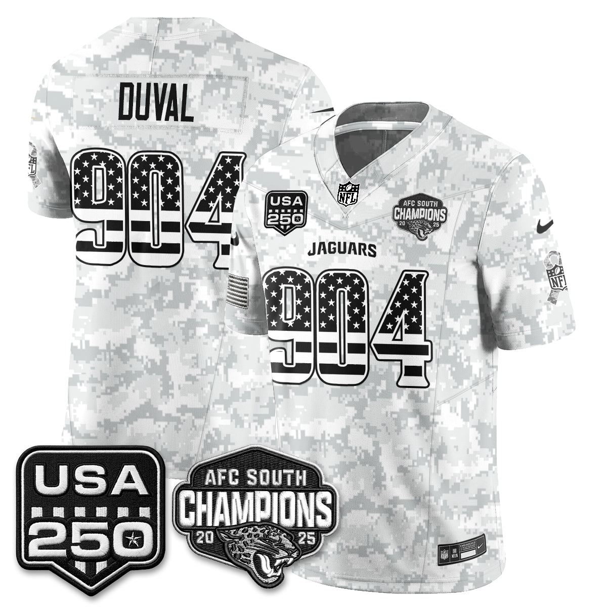 JAX 2026 Salute to Service Vapor Jersey - Stitched