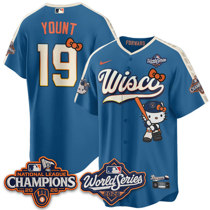 MIL 2026 NL Champions x Meow KT Vapor Jersey - Stitched