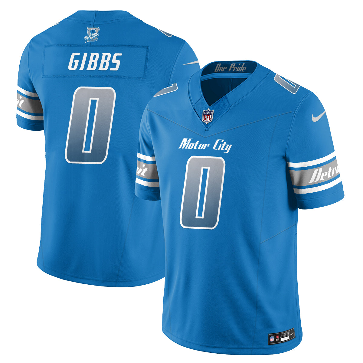 DET Fangear Edition Vapor Jersey - Stitched