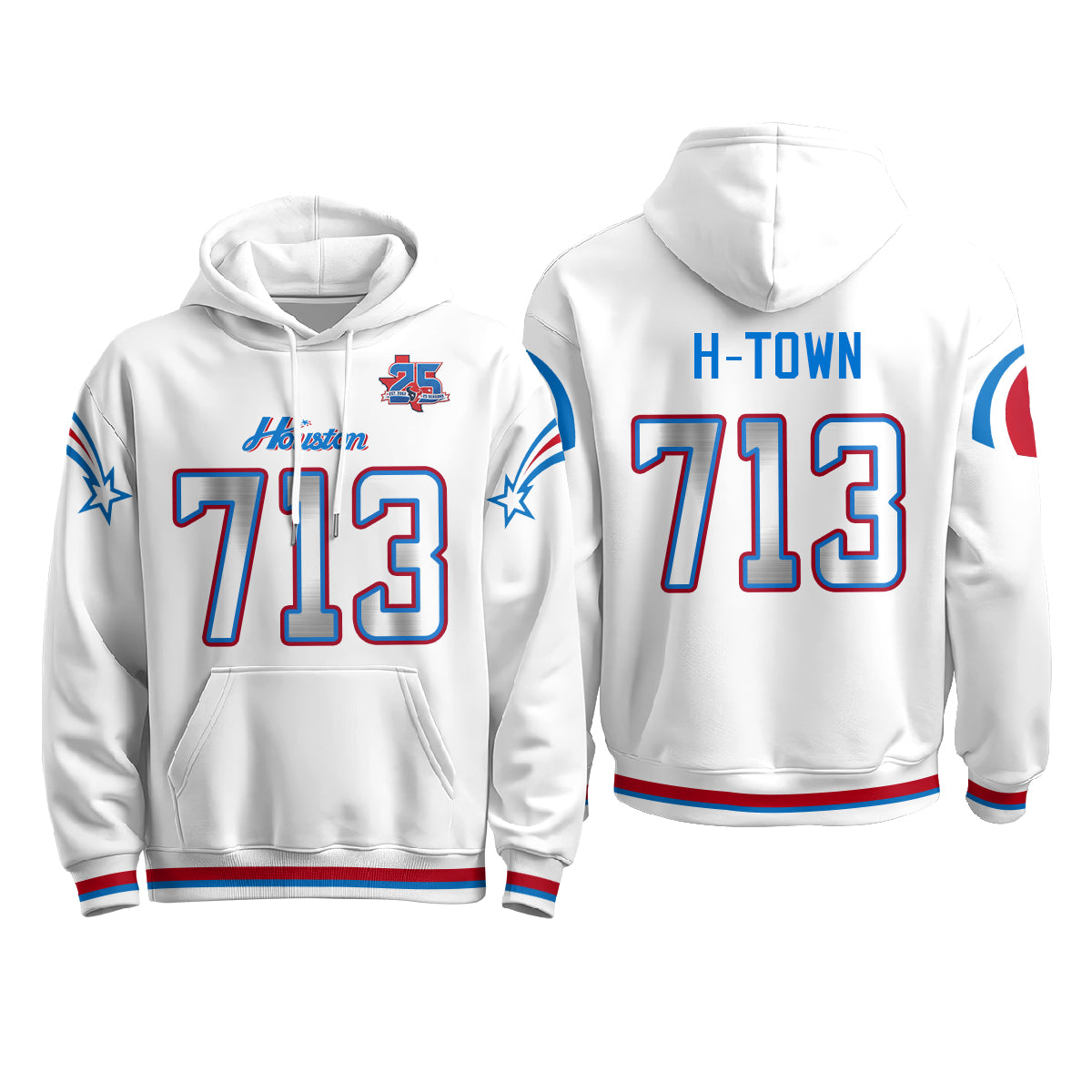 HOU Star Edition Pullover Hoodie - Printed