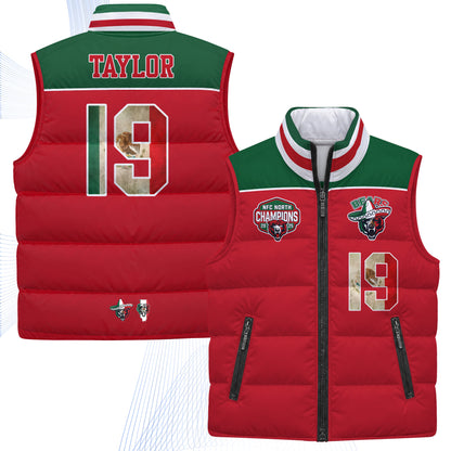 CHI Mexico Style Puffer Vest - Printed V2