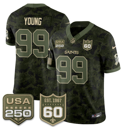 NO 2026 Salute to Service Vapor Jersey - Stitched
