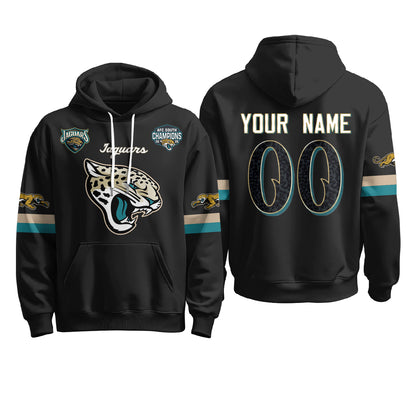 Jacksonville Jaguars 2026 Rivalries Custom Fleece Hoodie - Printed