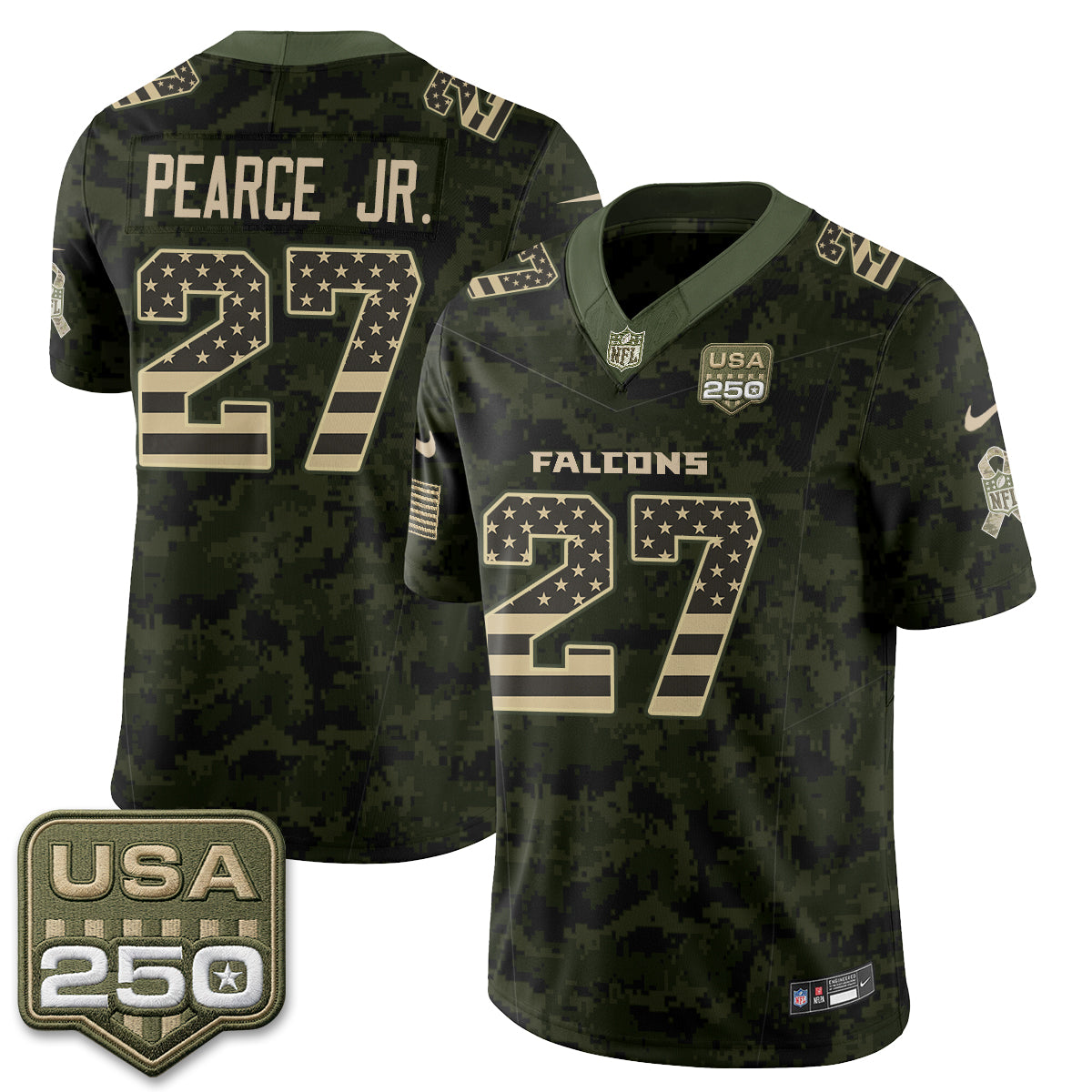 ATL 2026 Salute to Service Vapor Jersey - Stitched