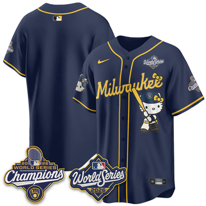 MIL 2026 WS Champions x Meow KT Vapor Jersey - Stitched