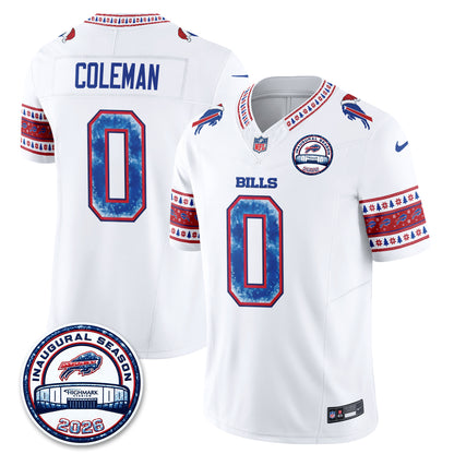 Buffalo Bills Xmas Edition Vapor Jersey - Stitched
