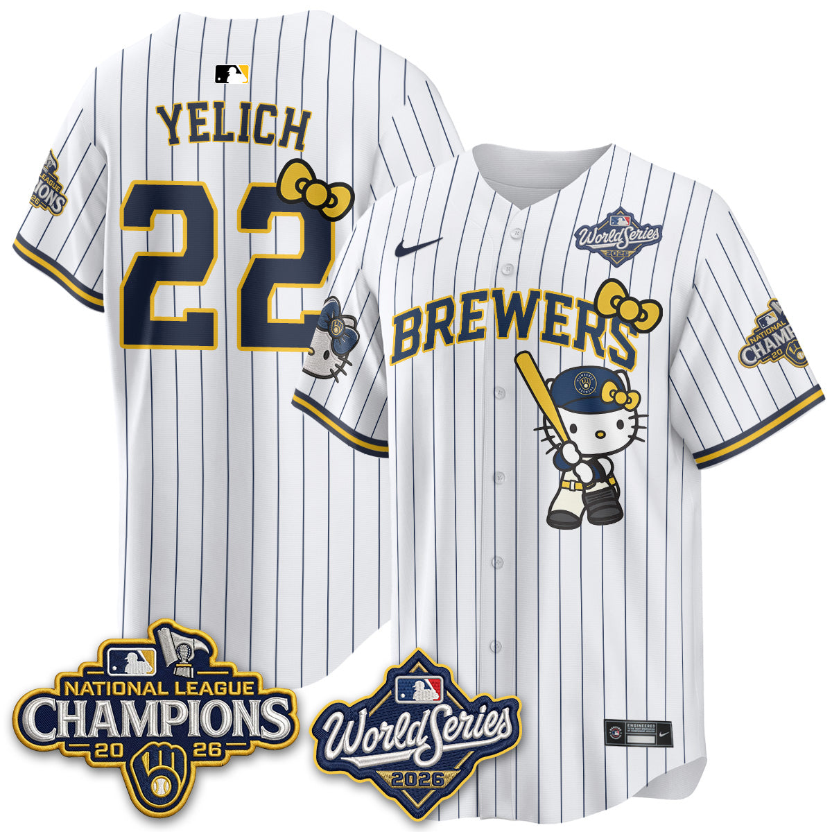 MIL 2026 NL Champions x Meow KT Vapor Jersey - Stitched