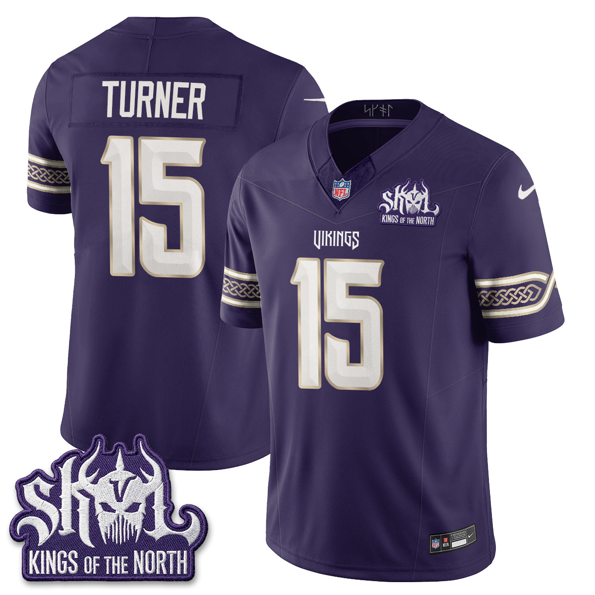 Minnesota Vikings 2026 "Rivalries" Edition Vapor Jersey - Stitched