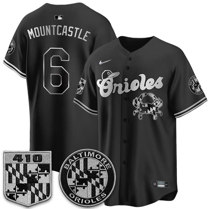 Baltimore Orioles Maryland Flag Vapor Limited Jersey - Stitched