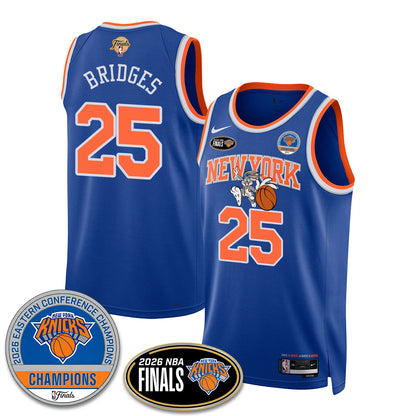 NYK 2026 Basketball  Eastern Conference Champions x Bunny Vapor Jersey - Stitched