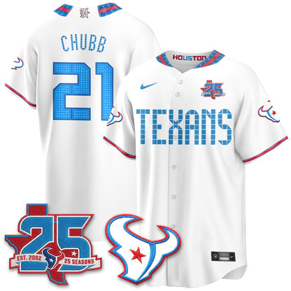 HOU 2026 Rivalries Baseball Vapor Jersey - Stitched