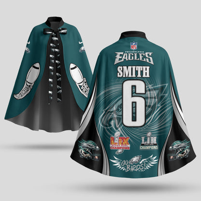 PHI Champions Edition Strap Shawl Cape - Printed