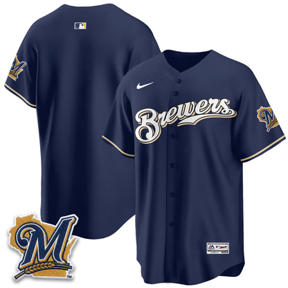 Milwaukee Brewers "Legacy Edition" Vapor Jersey - Stitched