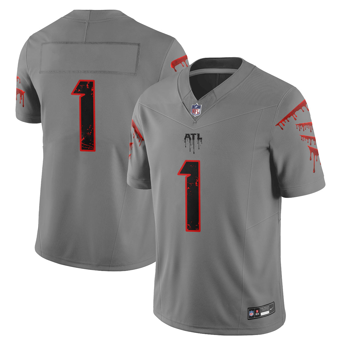Atlanta Falcons x Slasher Edition Vapor Jersey - Stitched